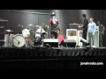 8 Year Old Jonah Rocks Jamming with SUM 41 during the Soundcheck