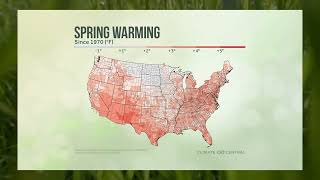 Spring Is Heating Up: New Data Shows 2.6°F Rise Since 1970
