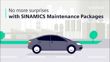 SINAMICS Maintenance Packages Animation