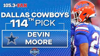 Cowboys Draft Devin Moore, Florida Cornerback  With The 114th Overall Pick | 2026 NFL Draft