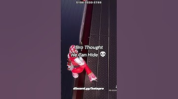 Bro Thought He Can Hide 💀 #shorts