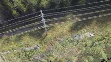 Power line 3D Reconstruction using a drone with UgCS