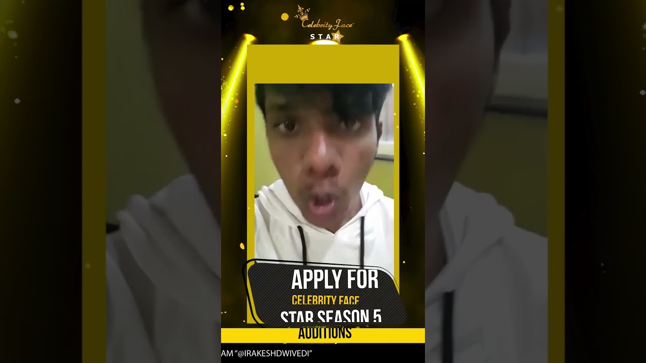 Celebrity Face Star Season 05 Audition Introduction of Sagar