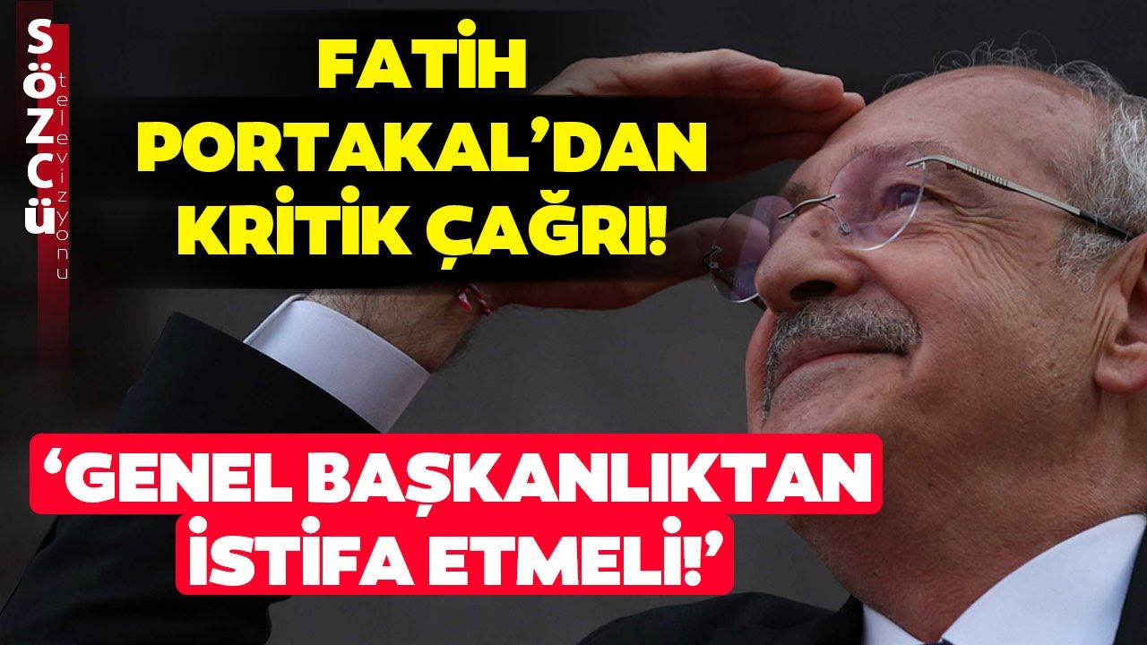 ⁣Fatih Portakal'dan Kemal Kılıçdaroğlu'na Tarihi Çağrı! 'CHP Genel Başkanlığından İsti