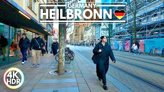 Heilbronn  The City of Red Wine in Germany in 2024  4KHDR 60FPS Walking Tour (▶105 min)