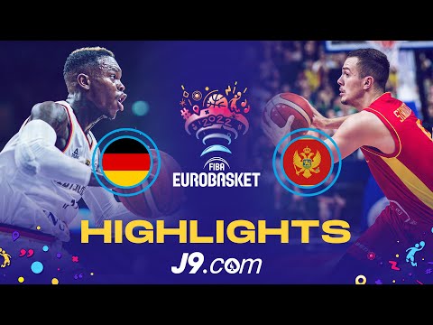 Germany 🇩🇪 - Montenegro 🇲🇪 | Round of 16 | Game Highlights - FIBA #EuroBasket 2022