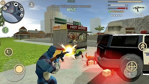 Rope Hero Vice Town #3 (Naxeex LLC) City Crime Simulator [MOD] Android Gameplay [HD]