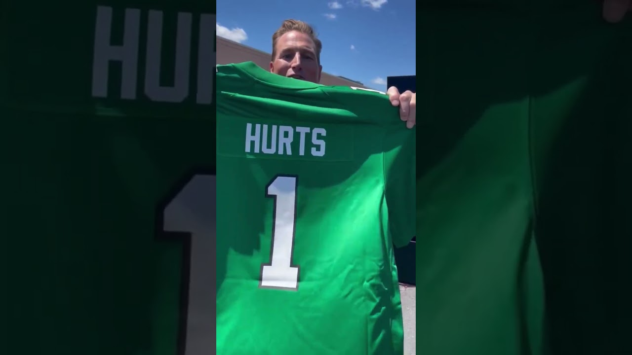 back jalen hurts jersey