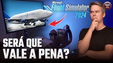 Testei o FLIGHT SIMULATOR 2024 na minha máquina  Será que é PESADO?