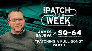 POTW 149: Patching a full song part 1: NTS-1 Arpeggiator via SQ-64 MIDI Out on Part A