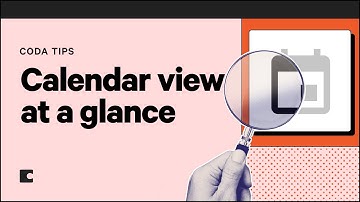 Create a content calendar in Coda with canvas columns | Coda Tips