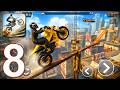 Stunt Bike Extreme - Gameplay Walkthrough Part 8 - Level 111-122 Bike Race Trials (iOS, Android)