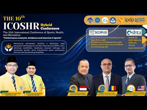 The 10th International Conference of Sport, Health, and Recreation