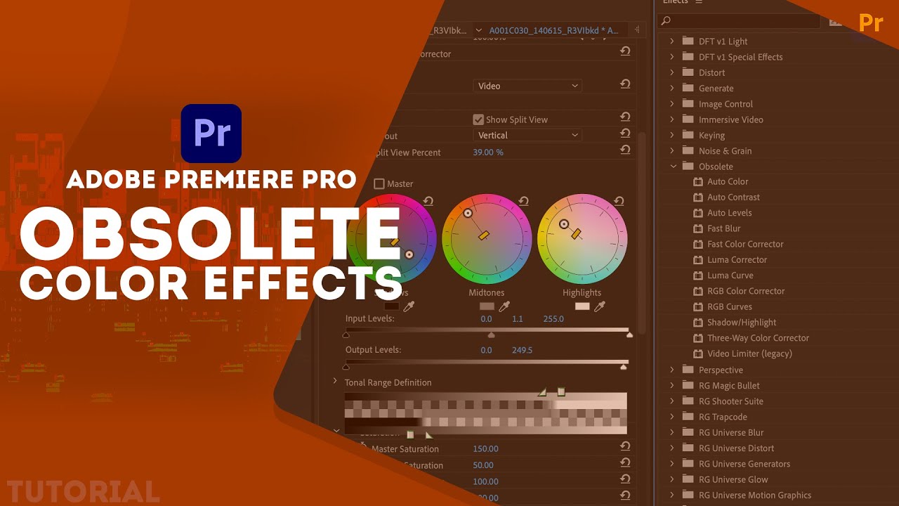 Adobe Premiere Pro | Obsolete Color Effects in Premiere Pro | Premiere ...