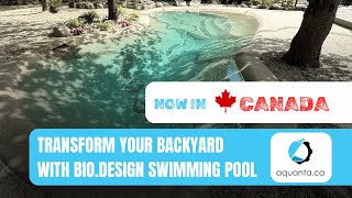 Canada’s First Bio.Design Pool: The Ultimate Backyard Beach Experience