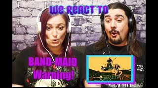 BAND-MAID / Warning! (First Time Couples React)