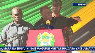 HOTUBA YA RAIS MAGUFULI AKIWA BARIADI - 08/09/2018