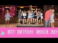 18TH BIRTHDAY PARTY DINNER, LONG DISTANCE BOYFRIEND SURPRISES ME | GRACE TAYLOR