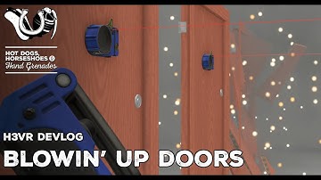 H3VR Early Access Devlog: Moar Door Breaching Sim Progress!