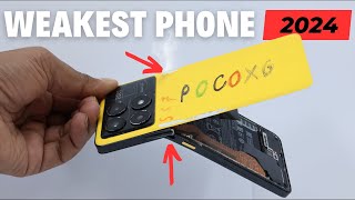 POCO Phones has a SERIOUS Problem  X6 Pro 5G Durability Test | Bend & Water