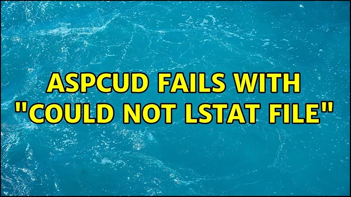 aspcud fails with "could not lstat file"