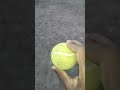 Tennis ball se yorker ball and air swing viral cricket trending tennisball