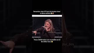 Remember When Bts Got The Loudest Cheer In Bbma Awards