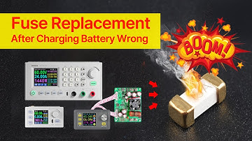 fuse replacement after charging battery in the wrong way RD6024 DPS5015 RK6006