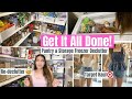 PANTRY ORGANIZATION & RE-DECLUTTER | Fridge + Freezer Clean Out | Target Shop With Me | Get It Done