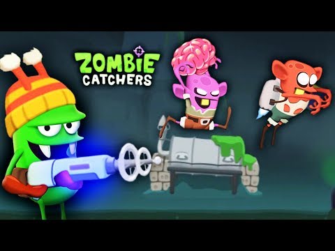 Видео: ЛОВИМ ЗОМБИ КОРОТЫШЕК в игре про охотников на зомби Zombie Catchers