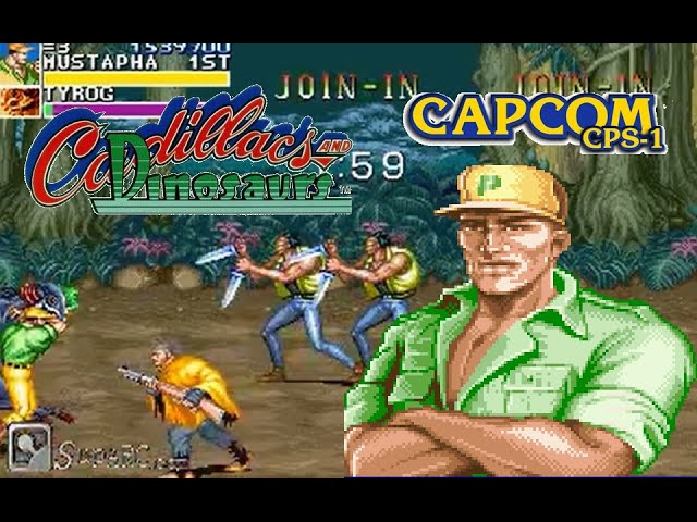 Cadillacs and Dinosaurs 3 Players Longplay 