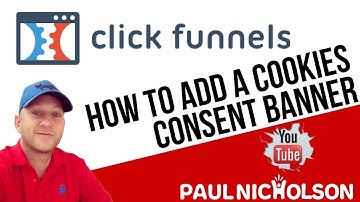 How To Add Cookie Consent Banner To Your ClickFunnels Pages