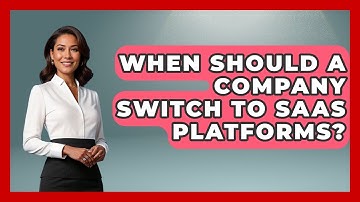 When Should a Company Switch to SaaS Platforms? | The SaaS Pros Breakdown News