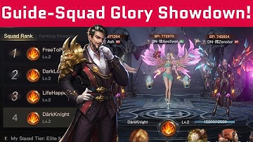 Ultimate Guide - Squad Glory Showdown - Dark Nemesis Infinite Quest - Apollyon #darknemesis