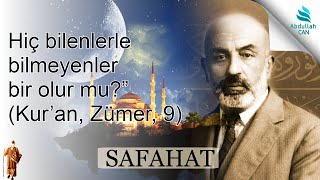 5 - Âyet Meâli (Zümer, 9) / Hakkın Sesleri / Safahat - Mehmet Akif Ersoy