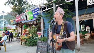 Original Nepali Song Sang By request by a Forigner. Gaine Hune Ho. Alex Nepali