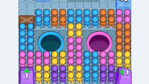 Hole People Level 141 Game Walkthrough Solution