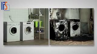 Çamaşır Makinası Yangın
