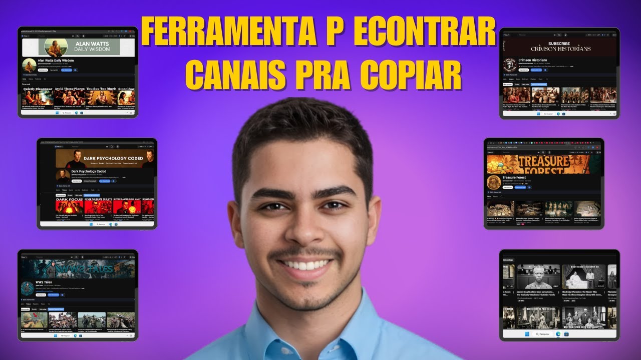 Como Encontrar e Modelar Canais Dark de Sucesso no YouTube em 2025 (Vídeos Longos e Shorts)