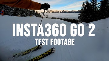 Insta360 GO2 video test footage | Winter in Austria