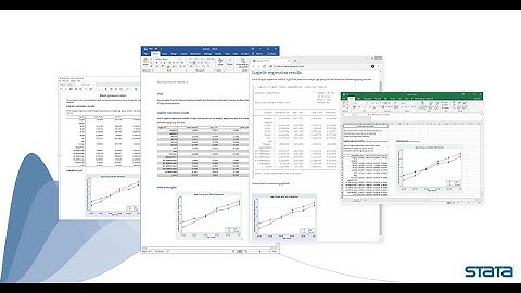 Internal Training 13: "Stata Reproducible Report"