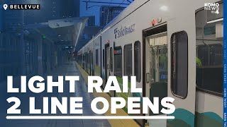 Long awaited light rail 2 Line opens; Seattle connection expected in 2025