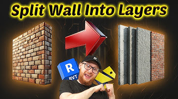 Separate Wall Layers in Revit with Revit API + Python (Complete Tool)