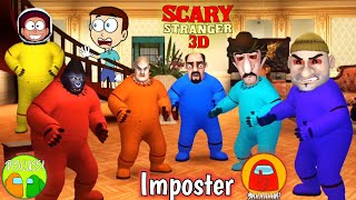 Scary Stranger 3D Easter Special : Imposter vs Imposter #4 | Shiva and Kanzo Gameplay