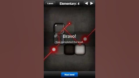 Lazors Elementary: Level 4