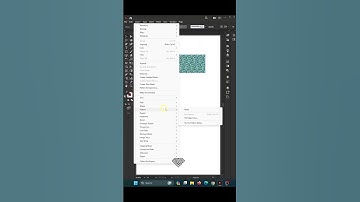 How to Create Seamless Pattern in Illustrator! #gfx #illustrator