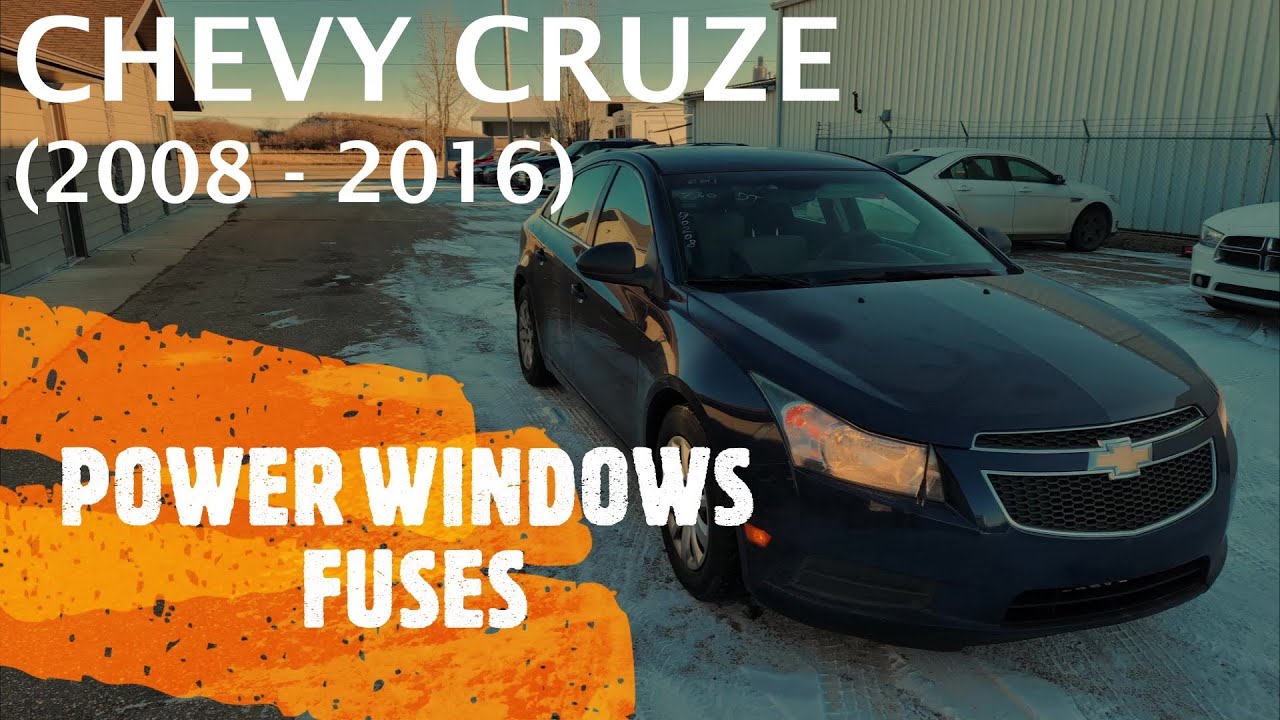 Chevrolet Cruze POWER WINDOWS FUSE LOCATION (2008 2016) YouTube