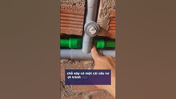 kích thước chờ cấp thoát nước WC #điện #diy #pipelining #electrician #tips