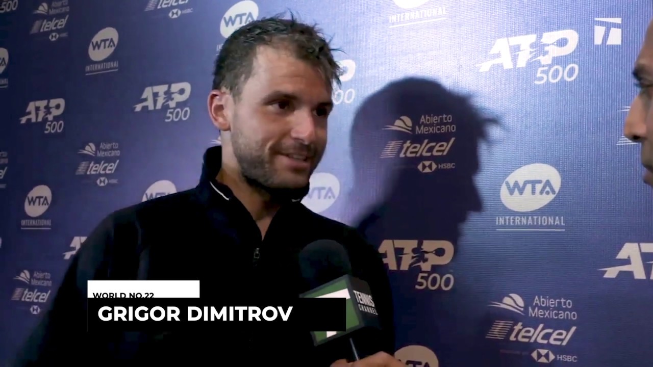 Grigor Dimitrov: 2020 Mexican Open Quarterfinal Win Tennis ...
