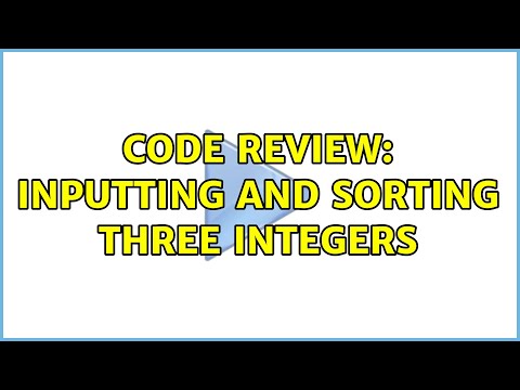 Code Review: Inputting